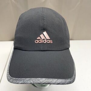 Adidas hat Areoready cap exercise running gray logo women’s lightweight adjust
